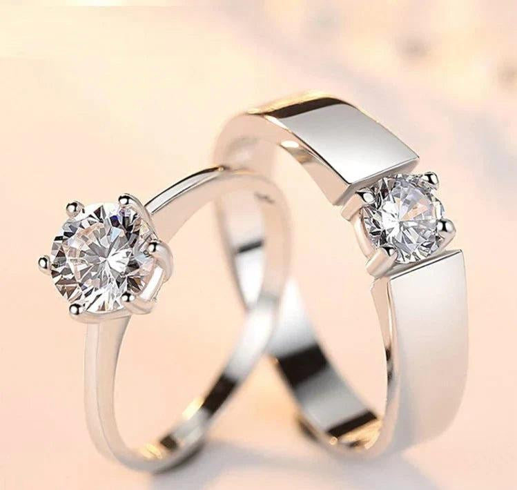 Premium Couple Rings 2 pc ( Best For Gift )
