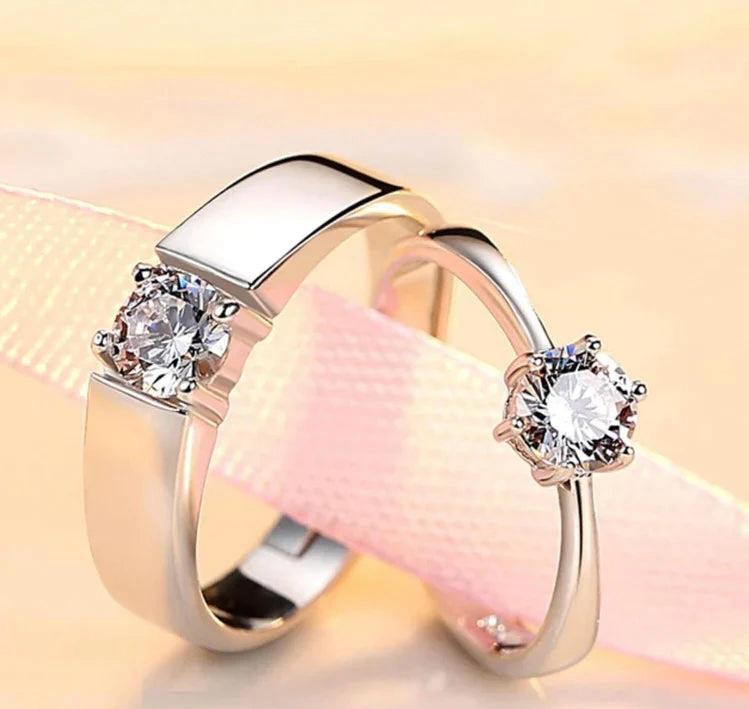Premium Couple Rings 2 pc ( Best For Gift )