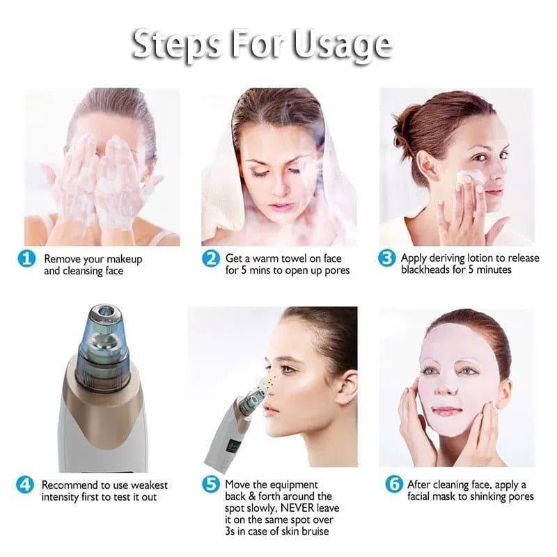 Dead Skin Removal Derma Suction Facial Cleaner