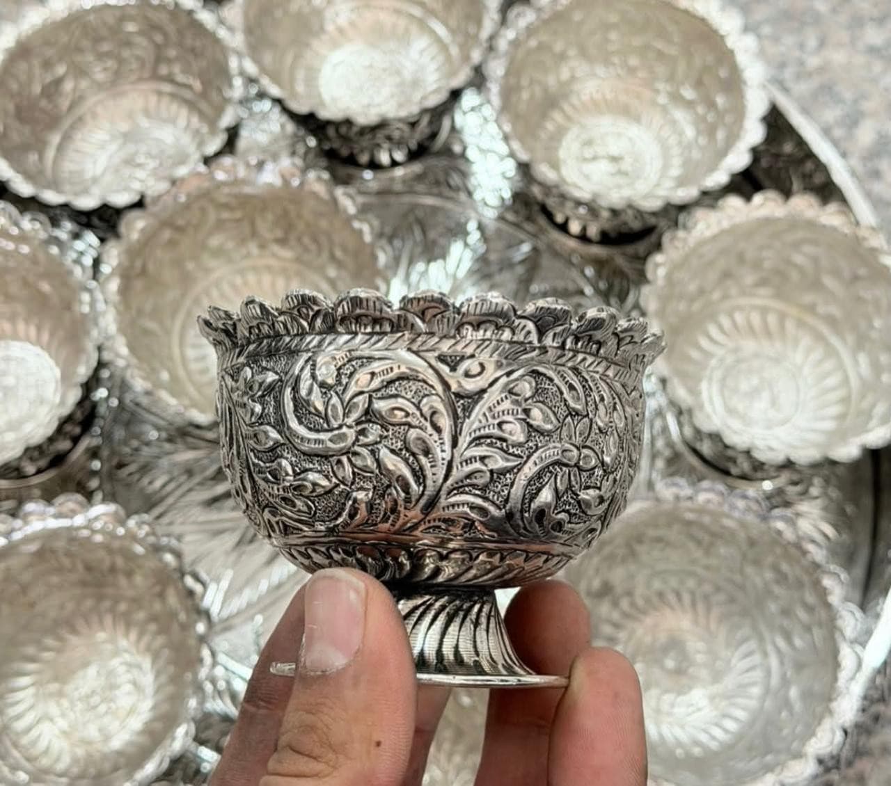 Mini Carved Bowl