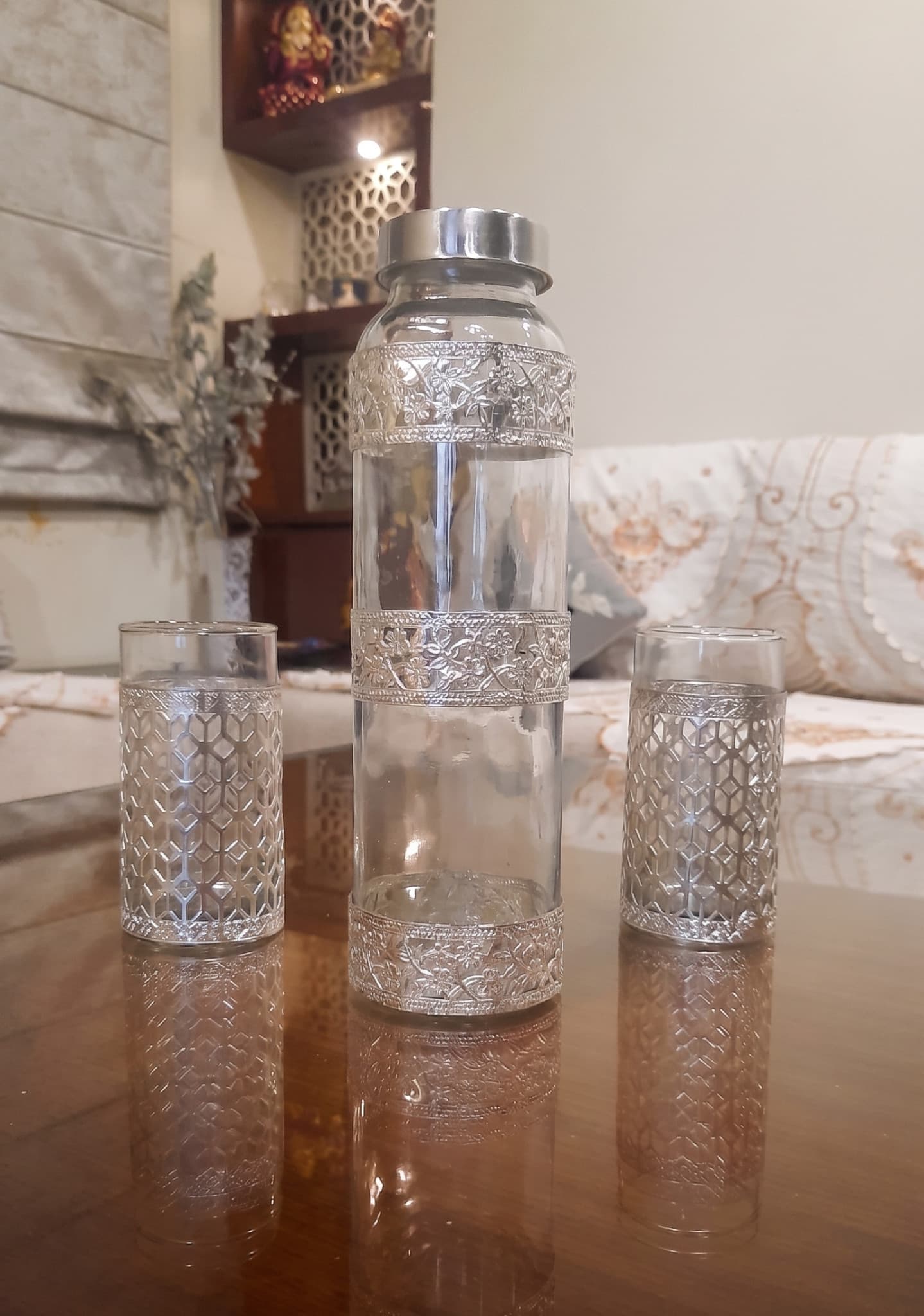 Bottle & Glass Set
