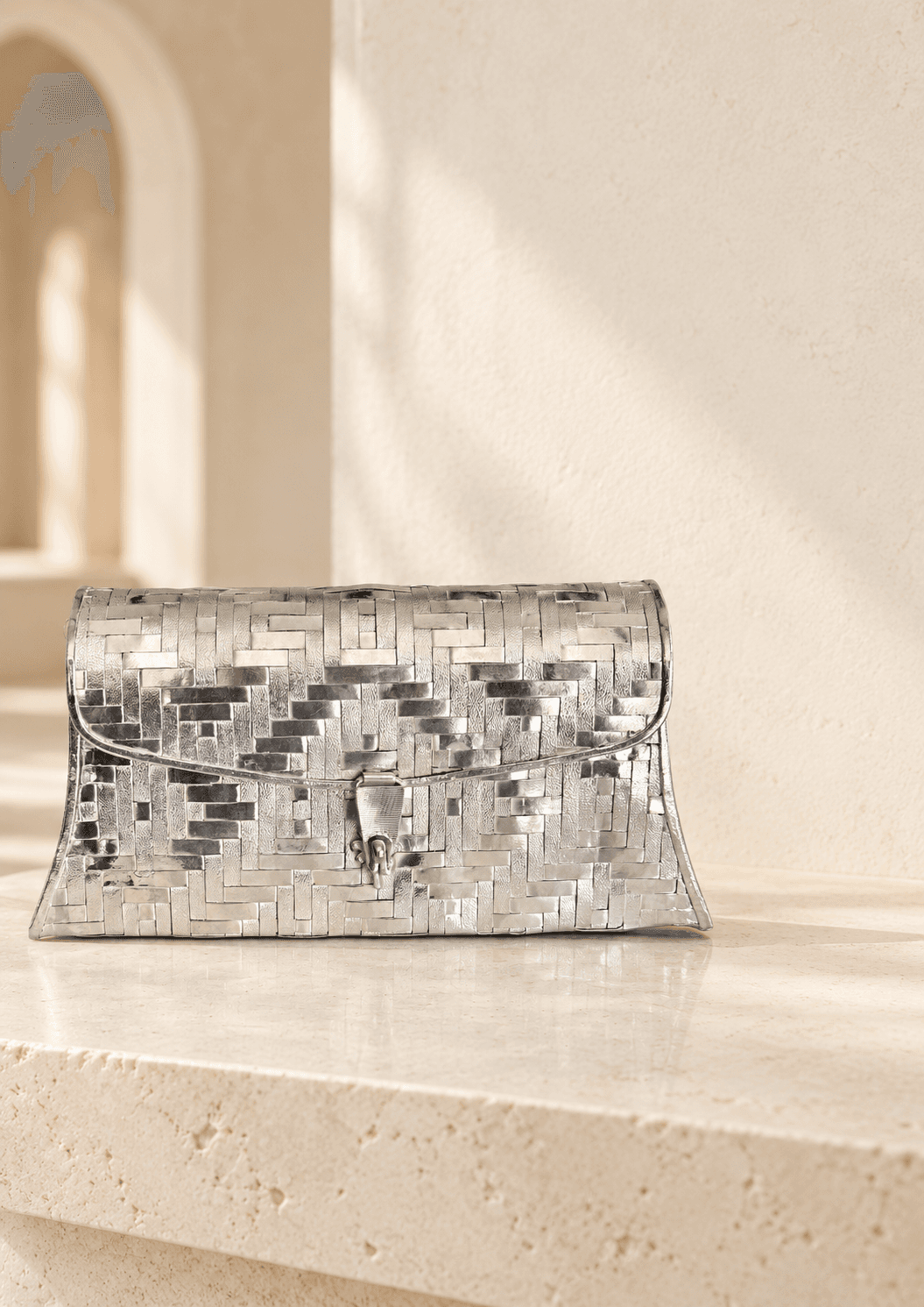 Brick Weave Clutch