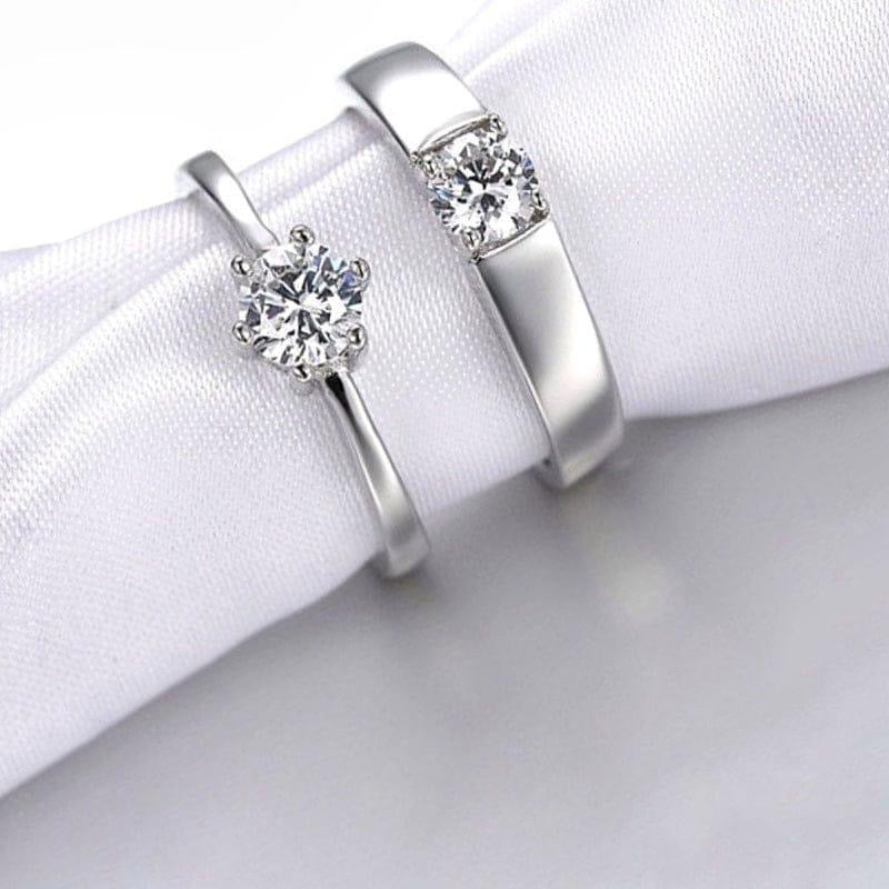 Premium Couple Rings 2 pc ( Best For Gift )