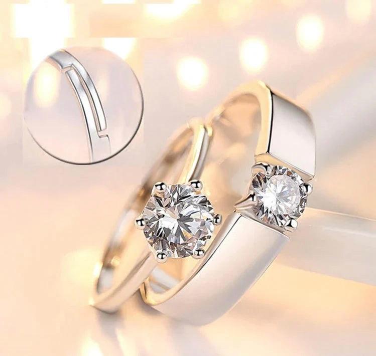 Premium Couple Rings 2 pc ( Best For Gift )